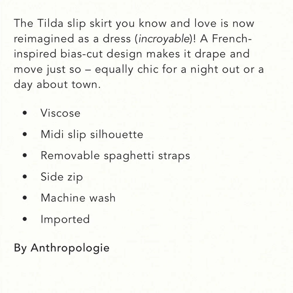 NWT Anthropologie The Tilda Butterly Slip Dress, S - Picture 8 of 17